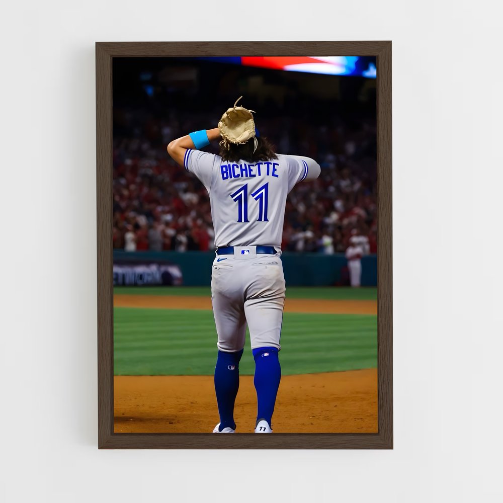 Poster bichette terrain – affiche Baseball (vue 5)